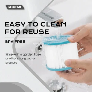 Relxtime Blue Filter Cartridge Replacement 6 Pack