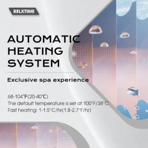 Portable Blue 2 Person Inflatable Oval Spa with 100 Jets