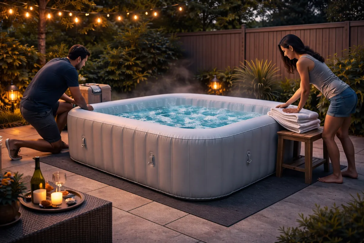 How To Set Up And Enjoy a Relxtime Hot Tubs