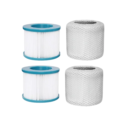 2 Pack Hot Tub Filter Cartridge with Protective Cover