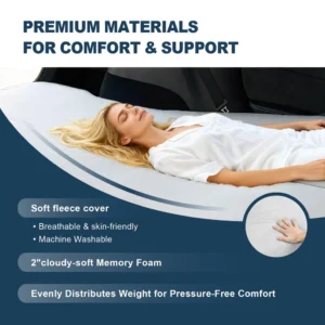 Tesla Model Y Memory Foam Mattress for Car Camping Use