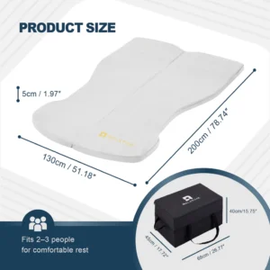 Tesla Model Y Memory Foam Mattress for Car Camping Use
