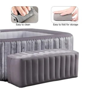 Inflatable Rectangle Surround Bench for Outdoor Spa Seat