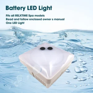 Waterproof LED Light for Spas & Pools – 5 Colors