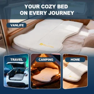 Tesla Model Y Memory Foam Mattress for Car Camping Use