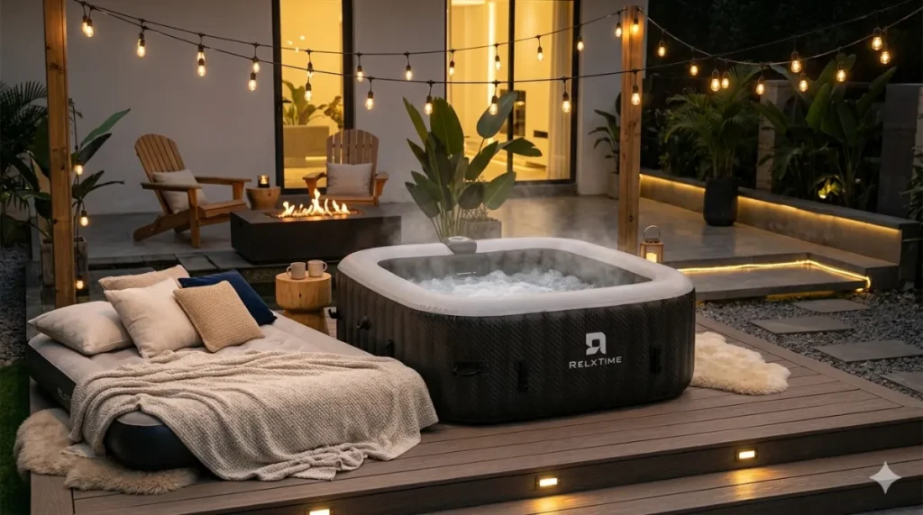 Can You Use an Air Mattress With Your Inflatable Hot Tub Setup