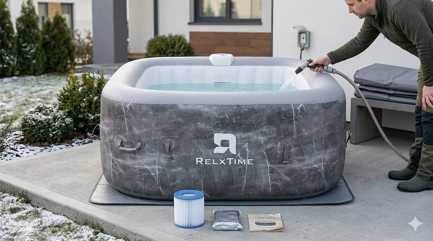 How to Fill an Inflatable Hot Tub for the First Time