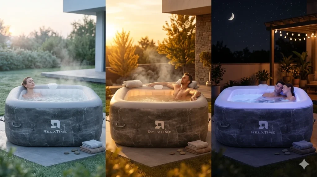 Best Time to Use Your Hot Tub for Relaxation and Sleep Improvement