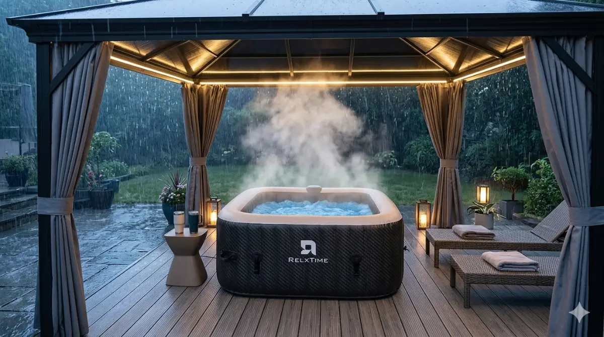 Inflatable Hot Tub Canopy