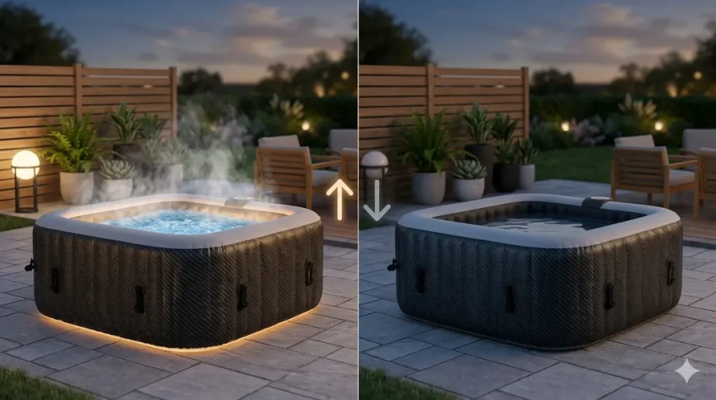 Should You Leave Your Inflatable Hot Tub On All the Time or Turn It Off