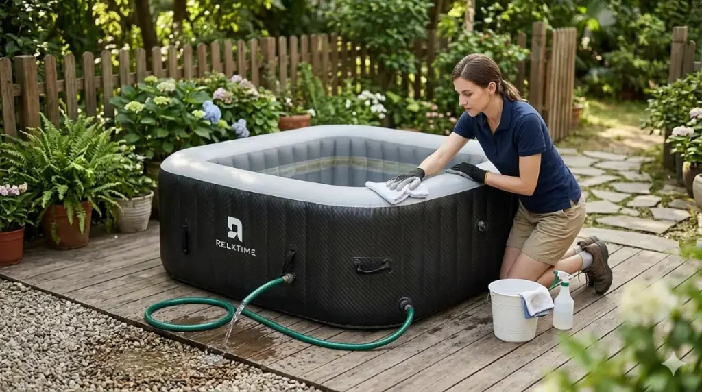 When to Change Water in Your Inflatable Hot Tub Properly Now